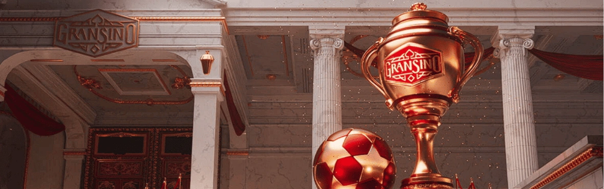 Go Gransino Casino welcome bonus banner offering £100 bonus and 50 free spins for new players