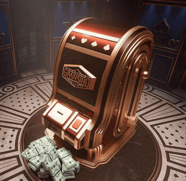 Gransino Casino games homepage showcasing thousands of slot games, table games, and live casino action